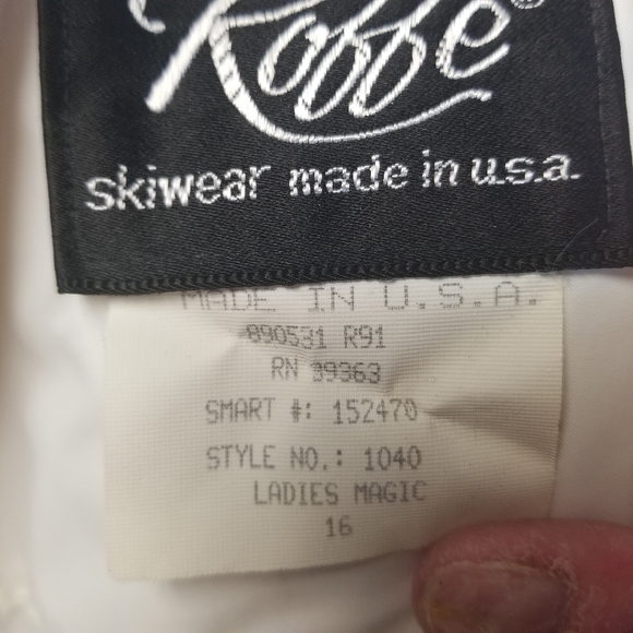 Vtg 80s Robbe Magic pink ski snow jacket barbiecore - Picture 16 of 16